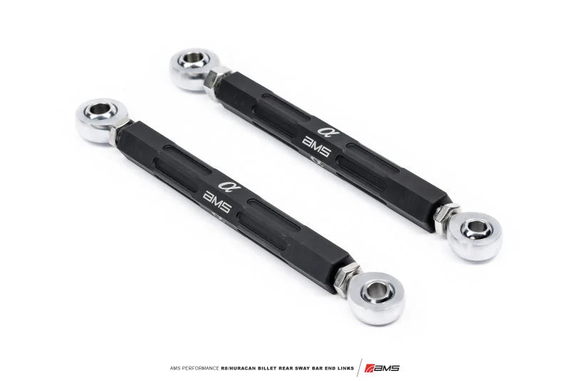AMS Performance Audi R8 / Lamborghini Huracan Billet Rear Sway Bar End Links - Back View