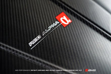 Load image into Gallery viewer, AMS Performance Infiniti 17+ Q60 / 16+ Q50 3.0TT Alpha Matte Carbon Engine Cover - Main Product View