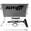 Load image into Gallery viewer, AMS Performance Infiniti 17+ Q60 / 16+ Q50 3.0TT VR30 Alpha Race Heat Exchanger - Back View