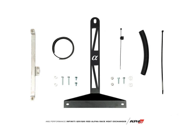 AMS Performance Infiniti 17+ Q60 / 16+ Q50 3.0TT VR30 Alpha Race Heat Exchanger - Additional View 5