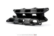 Load image into Gallery viewer, AMS Performance Infiniti Q50/Q60 Port Injection Lower Manifold - Black - Back View