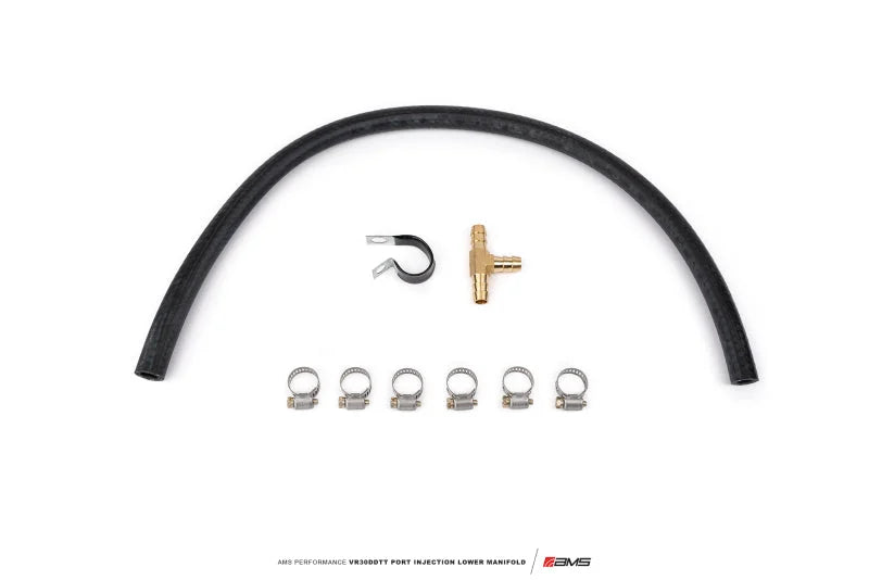 AMS Performance Infiniti Q50/Q60 Port Injection Lower Manifold - Black - Additional View 6
