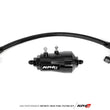 Load image into Gallery viewer, AMS Performance Infiniti Q50/Q60 Red Alpha Flex Fuel Filter Kit (For Use w/ AMS Flex Fuel Kit) - Back View