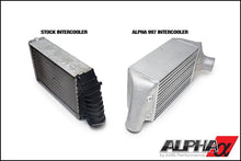 Load image into Gallery viewer, AMS Performance Porsche 997.1TT Alpha Intercooler System (For Stock Framed Turbos) - Back View