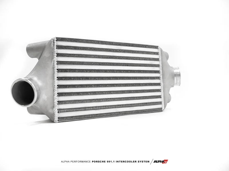 AMS Performance Porsche 997.1TT Alpha Intercooler System (For Stock Framed Turbos) - Additional View 7