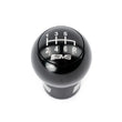 Load image into Gallery viewer, AMS Performance Subaru WRX/STi 6-Speed Billet Shift Knob (Incl Red, Black, &amp; Gunmetal Cap) - Back View