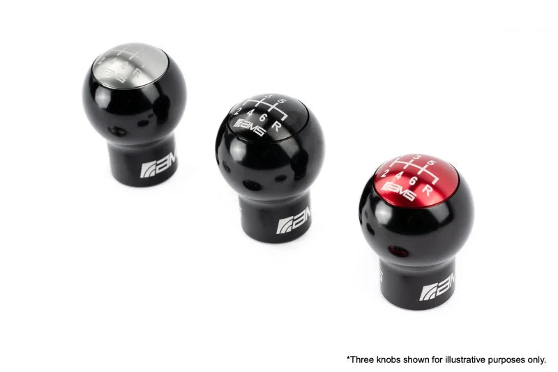 AMS Performance Subaru WRX/STi 6-Speed Billet Shift Knob (Incl Red, Black, & Gunmetal Cap) - Additional View 5
