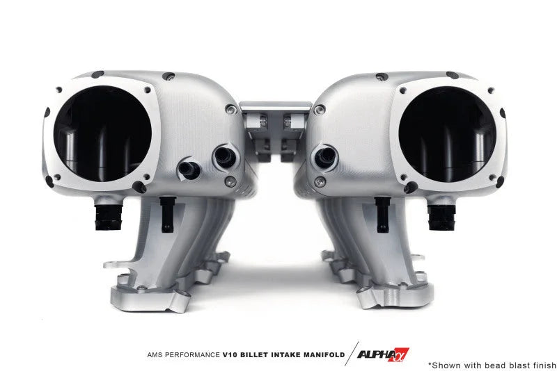 AMS Performance V10 Audi R8 / Lamborghini Huracan / Performante Billet Intake Manifold - CLR Anodize - Additional View 6