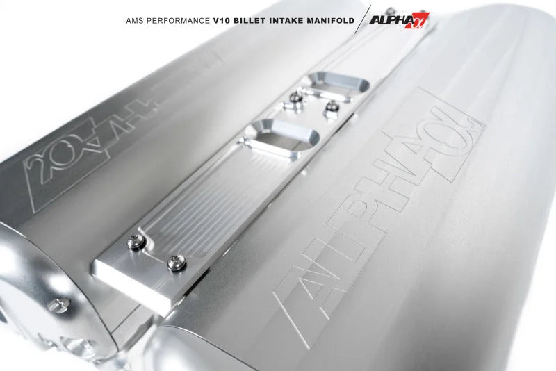 AMS Performance V10 Audi R8 / Lamborghini Huracan / Performante Billet Intake Manifold - CLR Anodize - Additional View 7