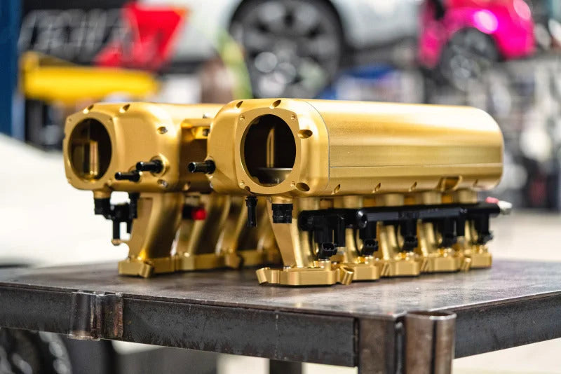 AMS Performance V10 Audi R8 / Lamborghini Huracan / Performante Billet Intake Manifold - CLR Anodize - Additional View 14