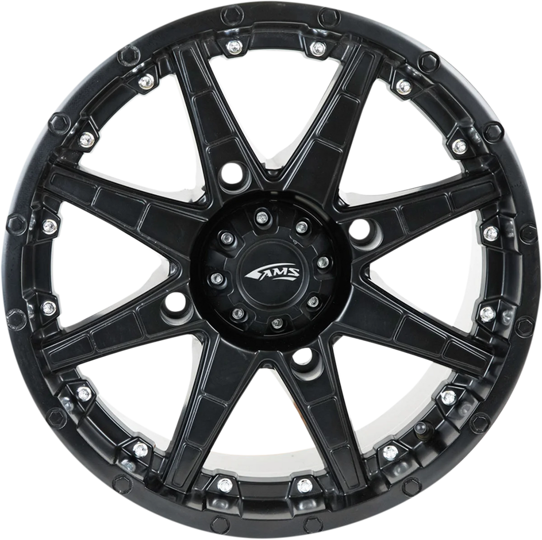 AMS - Roll'n 105 Wheel - Front/Rear - Black - 15x7 - 4/137 - 5+2 - 5707-046AS - Installation View