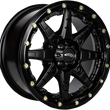Load image into Gallery viewer, AMS - Roll'n 106 Wheel - Front/Rear - Black - 15x7 - 4/137 - 5+2 - 5710-046AS - Installation View
