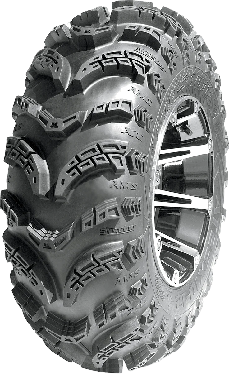 AMS - Tire Slingshot AT Front/Rear 25x10-12 6 Ply 1250-6511 - Side View