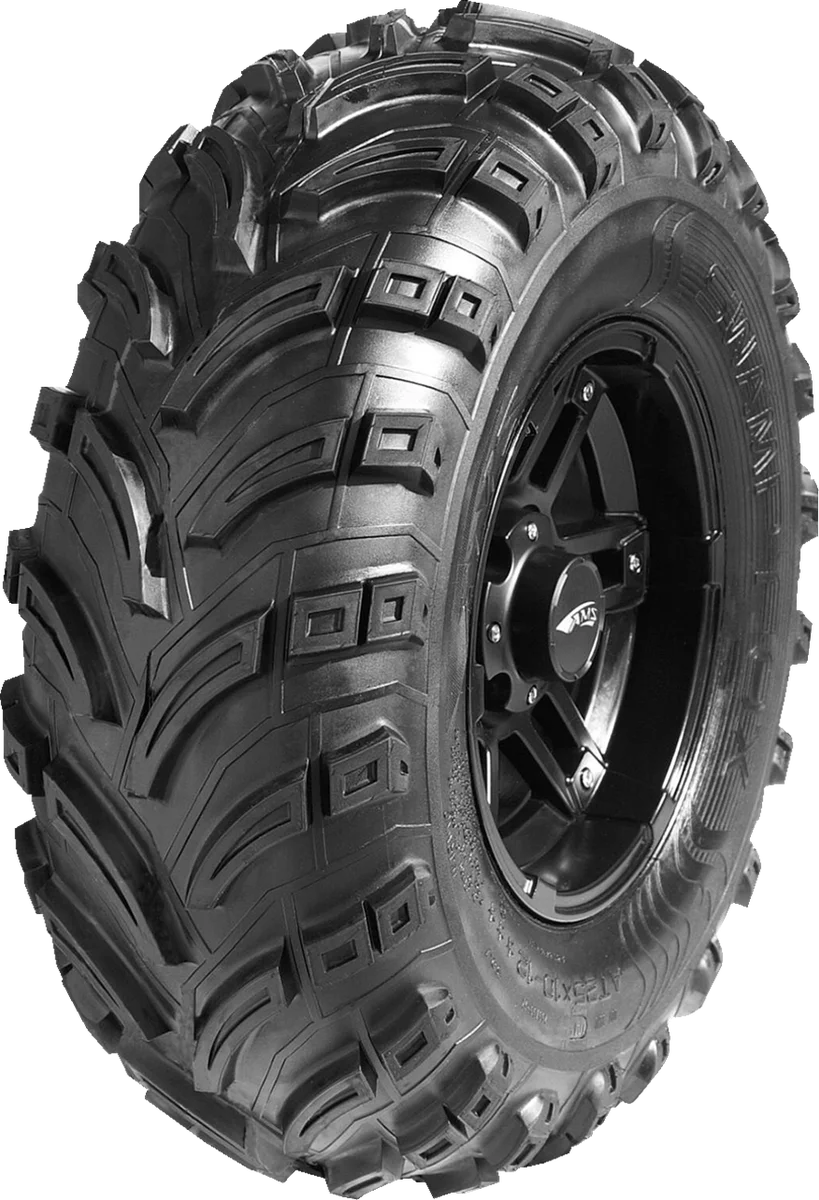 AMS - Tire - Swamp Fox - Front - 24x8-12 - 6 Ply - 1248-3521 - Side View