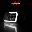 Load image into Gallery viewer, ANZO 00-04 Toyota Tundra (Reg/Acc Cab Only) Crystal Headlights w/Lgt Bar Chrome w/Corner Lights 2pc - Additional View 7