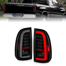 Load image into Gallery viewer, ANZO 00-06 Toyota Tundra (Std. Bed/Reg Cab) LED Taillights w/Light Bar Black Housing Smoke Lens - Main Product View