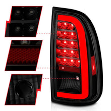Load image into Gallery viewer, ANZO 00-06 Toyota Tundra (Std. Bed/Reg Cab) LED Taillights w/Light Bar Black Housing Smoke Lens - Additional View 8