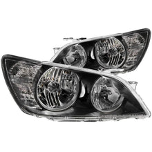 Load image into Gallery viewer, ANZO 01-05 Lexus IS300 Crystal Headlights Black - Main Product View