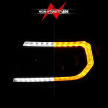 Load image into Gallery viewer, ANZO 05-11 Toyota Tacoma Full LED Proj Headlights White DRL/Init/SeqSig Black - Pair - Additional View 6