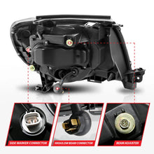 Load image into Gallery viewer, ANZO 05-11 Toyota Tacoma Projector Headlights w/Light Bar Switchback Chrome Housing - Additional View 5