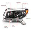 Load image into Gallery viewer, ANZO 06-09 Toyota 4 Runner Projector Headlights Plank Style - Black - Installation View