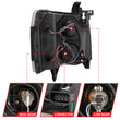 Load image into Gallery viewer, ANZO 07-13 Chevrolet Silverado 1500 Plank Style Projector Headlights Black w/ Amber - Additional View 8