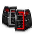Load image into Gallery viewer, ANZO 07-17 Ford Expedition LED Taillights w/ Light Bar Black Housing Clear Lens - Additional View 6