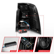Load image into Gallery viewer, ANZO 07-17 Ford Expedition LED Taillights w/ Light Bar Black Housing Smoke Lens - Side View
