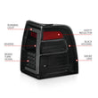 Load image into Gallery viewer, ANZO 07-17 Ford Expedition LED Taillights w/ Light Bar Black Housing Smoke Lens - Additional View 6