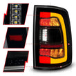 Load image into Gallery viewer, ANZO 09-18 Dodge Ram 1500 Sequential LED Taillights Smoke Black w/Switchback Amber Signal - Additional View 5