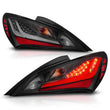 Load image into Gallery viewer, ANZO 10-13 Hyundai Genesis 2DR LED Taillights Smoke - Side View