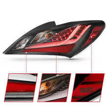 Load image into Gallery viewer, ANZO 10-13 Hyundai Genesis 2DR LED Taillights Smoke - Additional View 7