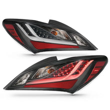 Load image into Gallery viewer, ANZO 10-13 Hyundai Genesis 2DR LED Taillights Smoke - Additional View 9