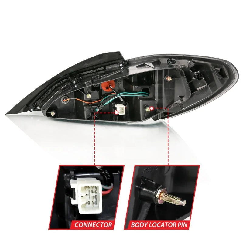 ANZO 10-13 Hyundai Genesis 2DR LED Taillights Smoke - Additional View 11
