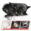 Load image into Gallery viewer, ANZO 10-13 Toyota 4Runner Projector Headlights - Black - Additional View 6