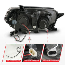 Load image into Gallery viewer, ANZO 10-13 Toyota 4Runner Projector Headlights - Black - Additional View 6