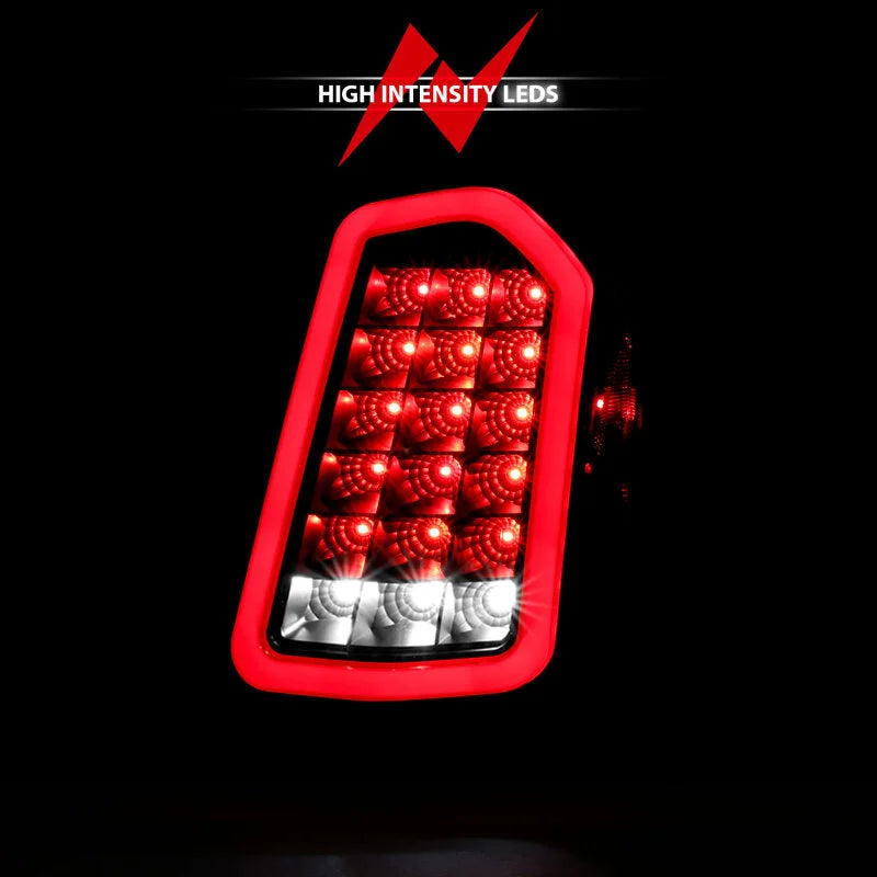 ANZO 11-14 Chrysler 300 LED Taillights Black w/ Sequential - Installation View