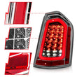 Load image into Gallery viewer, ANZO 11-14 Chrysler 300 LED Taillights Chrome w/ Sequential - Side View