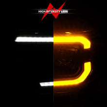Load image into Gallery viewer, ANZO 12-15 Toyota Tacoma Projector Headlights - w/ Light Bar Switchback Black Housing - Additional View 5
