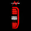 Load image into Gallery viewer, ANZO 14-18 GMC Sierra 1500 Full LED Taillights Black Housing Clear Lens (w/C Light Bars) - Back View