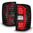 Load image into Gallery viewer, ANZO 14-18 GMC Sierra 1500 Full LED Taillights Black Housing Clear Lens (w/C Light Bars) - Additional View 7