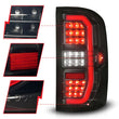 Load image into Gallery viewer, ANZO 14-18 GMC Sierra 1500 Full LED Taillights Black Housing Smoke Lens (w/C Light Bars) - Additional View 7