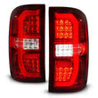 Load image into Gallery viewer, ANZO 14-18 GMC Sierra 1500 LED Taillights Red/Clear - Additional View 6