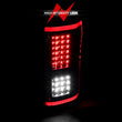 Load image into Gallery viewer, ANZO 15-17 Ford F-150 LED Taillights Black w/ Sequential - Installation View