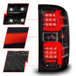 Load image into Gallery viewer, ANZO 15-19 Chevrolet Silverado 2500 HD/3500 HD LED Taillight w/ Sequential Black Housing/Clear Lens - Additional View 6