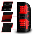 Load image into Gallery viewer, ANZO 15-19 Chevrolet Silverado 2500 HD/3500 HD LED Taillight w/ Sequential Black Housing/Smoke Lens - Back View