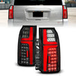 Load image into Gallery viewer, ANZO 15-20 Chevrolet Tahoe Sequential LED Tube Taillights Black - Main Product View