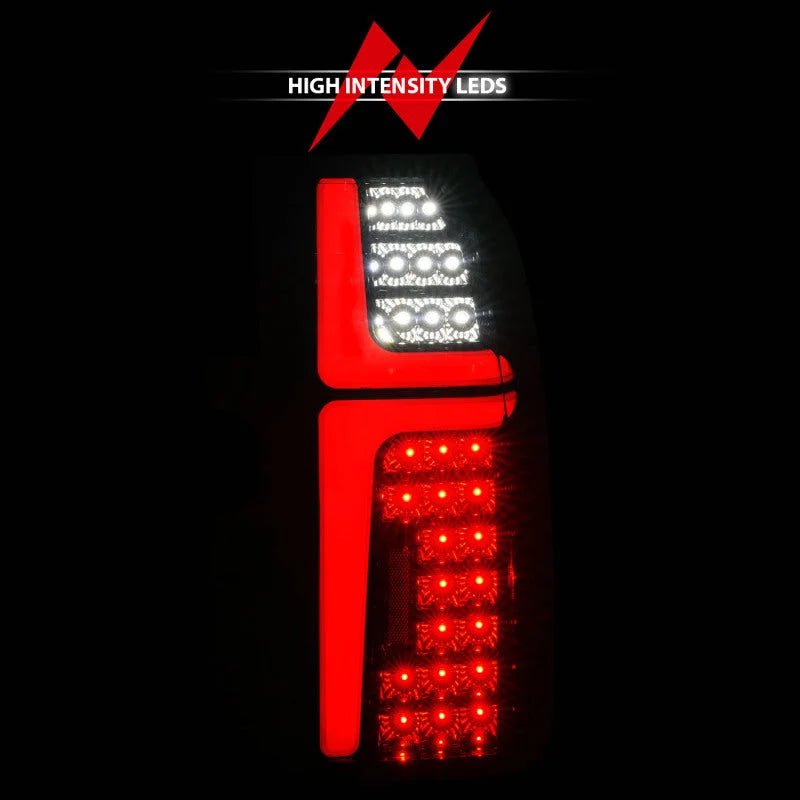 ANZO 15-20 Chevrolet Tahoe Sequential LED Tube Taillights Black - Additional View 7