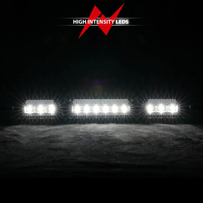 ANZO 15-20 Ford F-150 - F-450 LED Third Brake Light - Black Housing/Smoke Lens - Back View