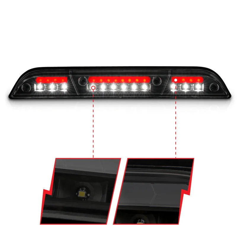 ANZO 15-20 Ford F-150 - F-450 LED Third Brake Light - Black Housing/Smoke Lens - Additional View 5